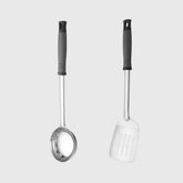 Best Kitchen Combo Round Ladle & Slotted Turner set of 2