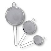 Zupa Fine Mesh Multipurpose Stainless Steel Strainer Set of 3