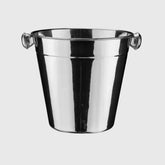 Steel Ice Bucket with Ring Handles