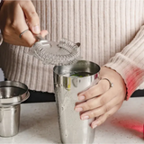 Professional Stainless Steel Cocktail Strainer – Essential Bar Tool for Perfect Drinks