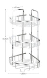 Zupa Stainless Steel 3 Tier Kitchen Corner Rack Zupa