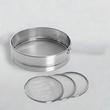 Heavy-Duty 4-in-1 Atta Sieve with Multiple Screens