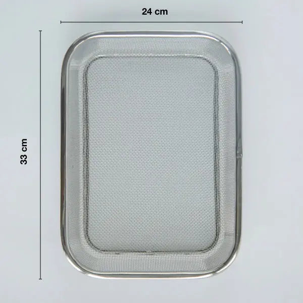 Zupa Stainless Steel Multi Utility Basket, used for Assembling Quick essentials like Google, keys, Stationary, TV remotes etc ZupaHome