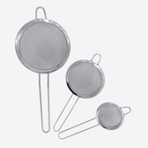 Zupa Fine Mesh Multipurpose Stainless Steel Strainer Set of 3