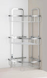 Zupa Stainless Steel 3 Tier Kitchen Corner Rack Zupa