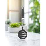 Zupa Premium Slotted Turner & Skimmer – Essential Kitchen Tool Set (Set of 2) With TANIC HANDLE SS+NYLON 13"