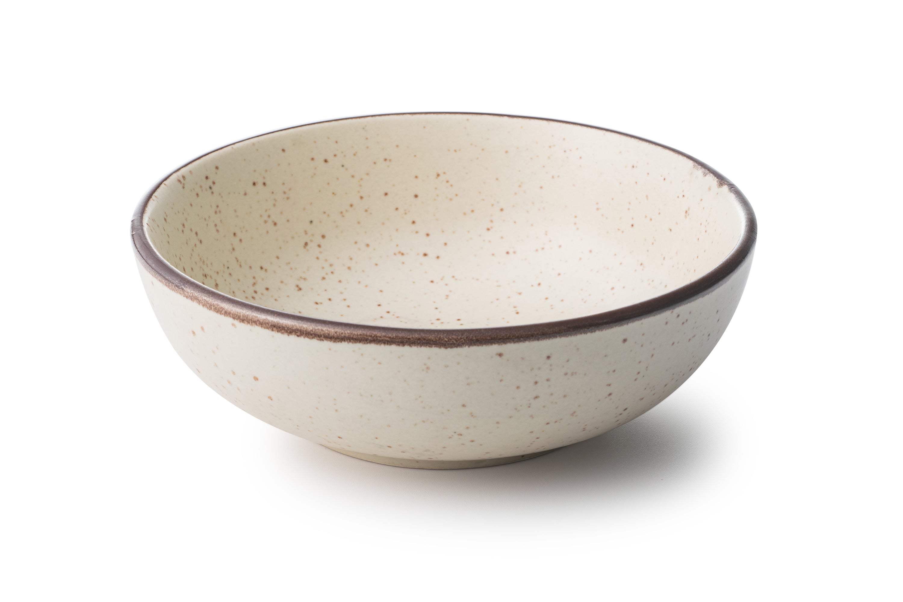 Zupa Ceramic Serving Bowl Set – Earthy Beige Handcrafted Bowls for Cereal, Salad, Pasta, Snacks – Lead-Free, Non-Toxic, Dishwasher Safe, Durable, Stackable, Chip Resistant, 17.5 X 6cm, Set of 2
