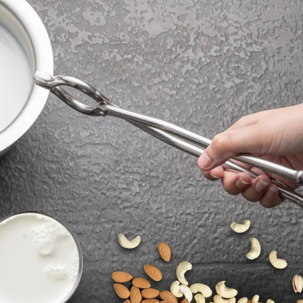 Stainless Steel Goti Pakkad – Durable & Heat-Resistant Kitchen Tong
