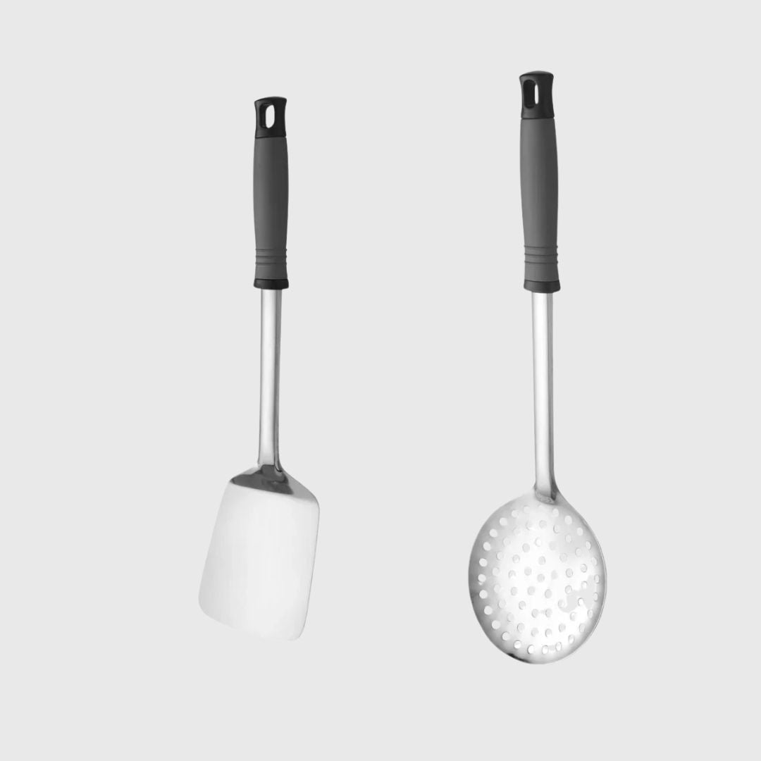 Pedro Nylon Handle Plain Turner and Skimmer Set of 2 Regular Use
