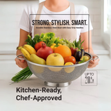 Stainless Steel Colander Basket 10 Inch