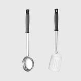 Best Kitchen Combo  Round Ladle & Slotted Turner  set of 2