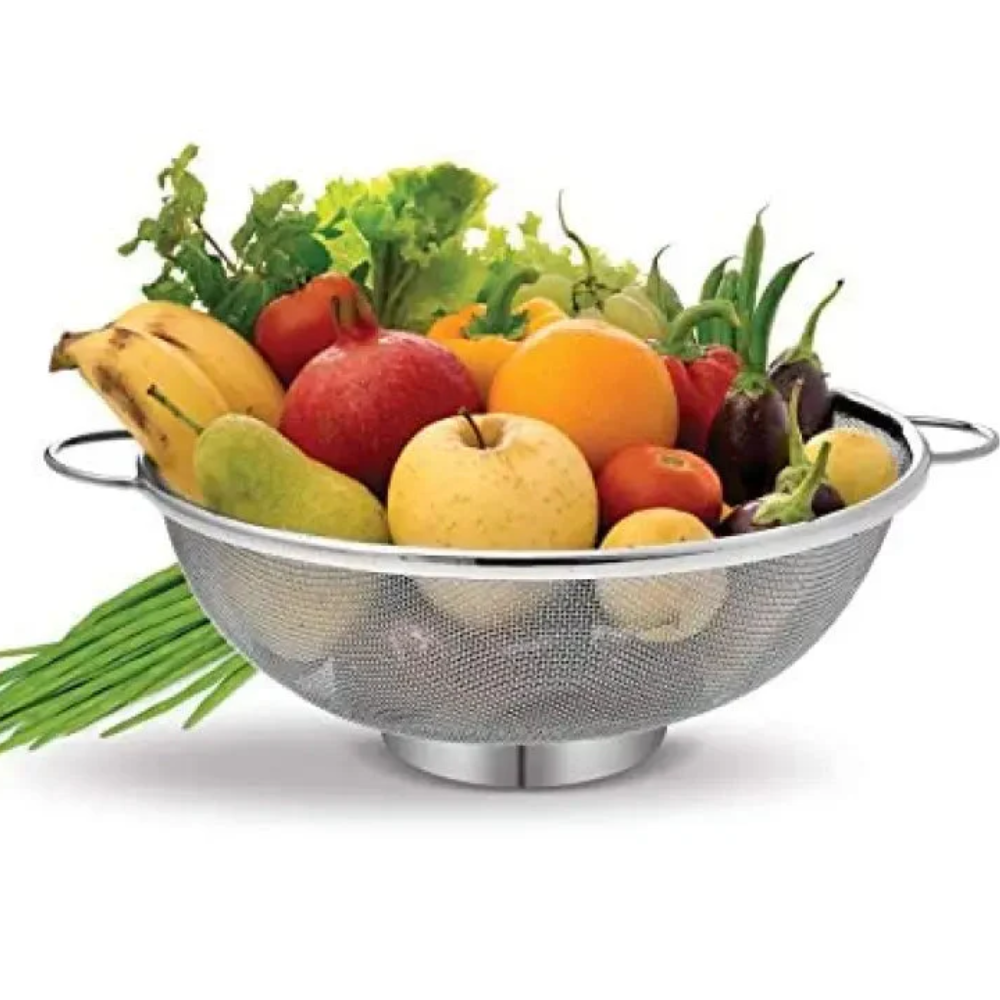 Stainless Steel Colander Basket 10 Inch