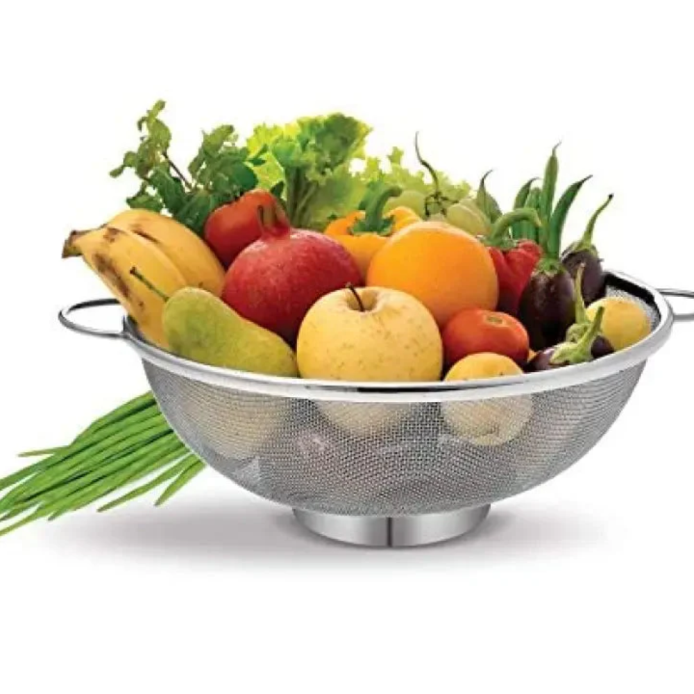 Stainless Steel Colander Basket 9 Inch