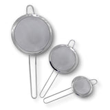 Zupa Fine Mesh Multipurpose Stainless Steel Strainer Set of 3
