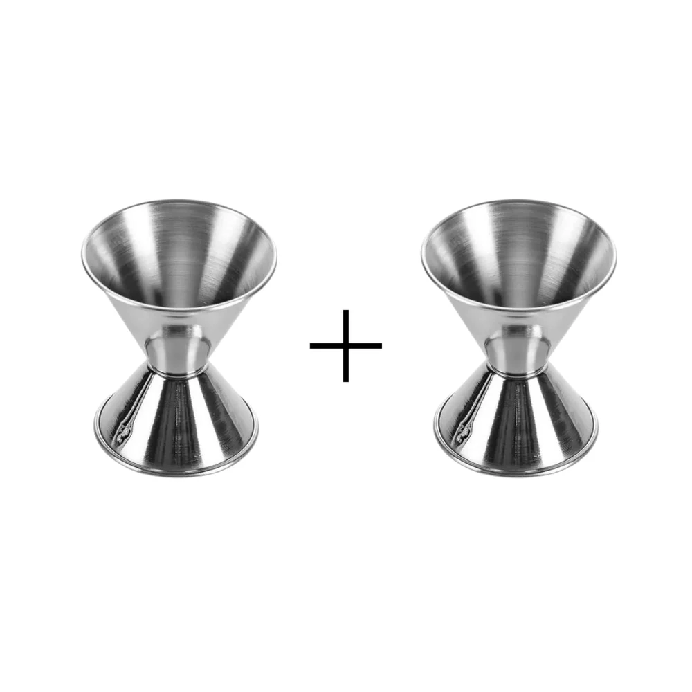 Jigger Set of 2 -30/60ml for perfect Drinks