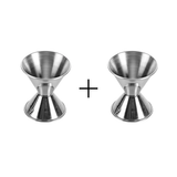 Jigger Set of 2 -30/60ml for perfect Drinks