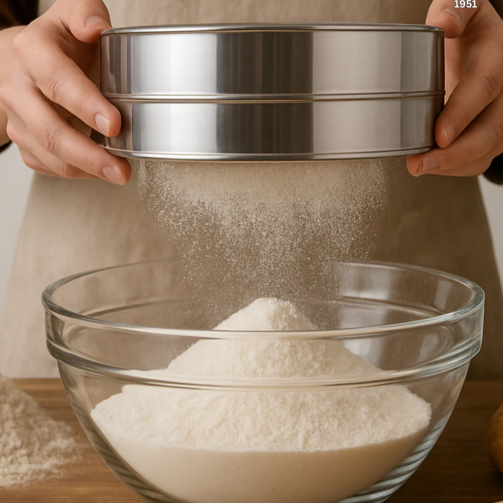 Heavy-Duty 4-in-1 Atta Sieve with Multiple Screens