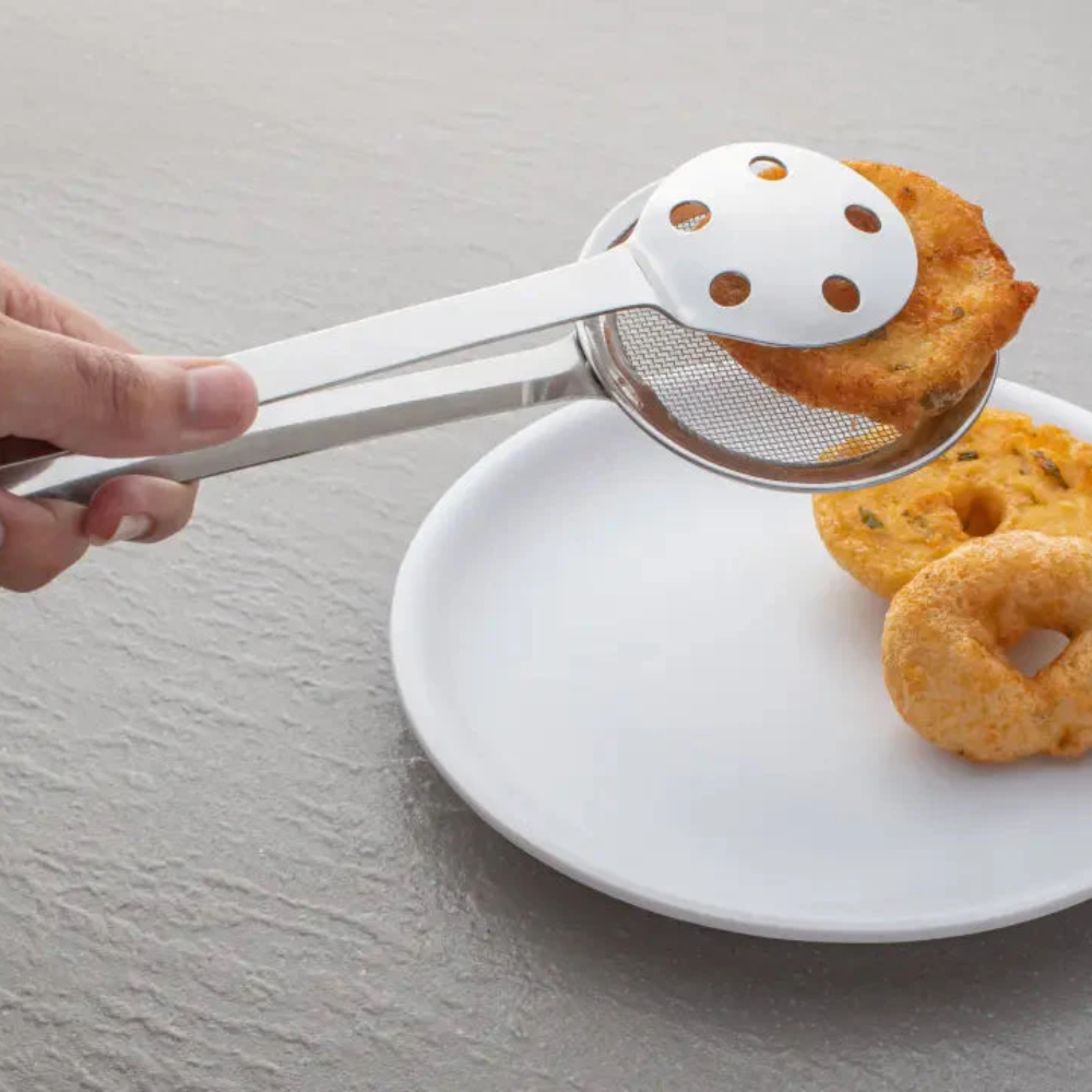 Multipurpose Stainless Steel Cooking & Serving Tongs