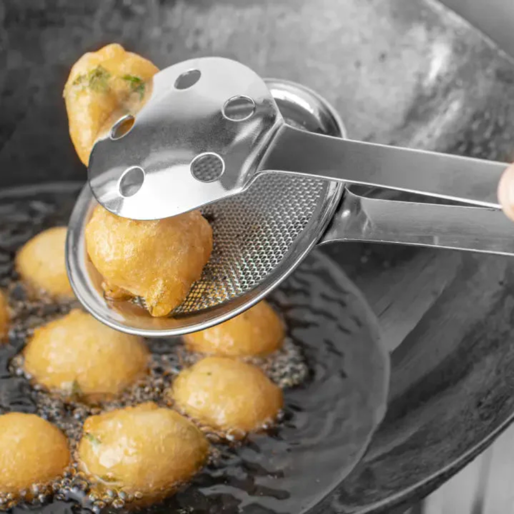 Multipurpose Stainless Steel Cooking & Serving Tongs