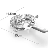Professional Stainless Steel Cocktail Strainer – Essential Bar Tool for Perfect Drinks