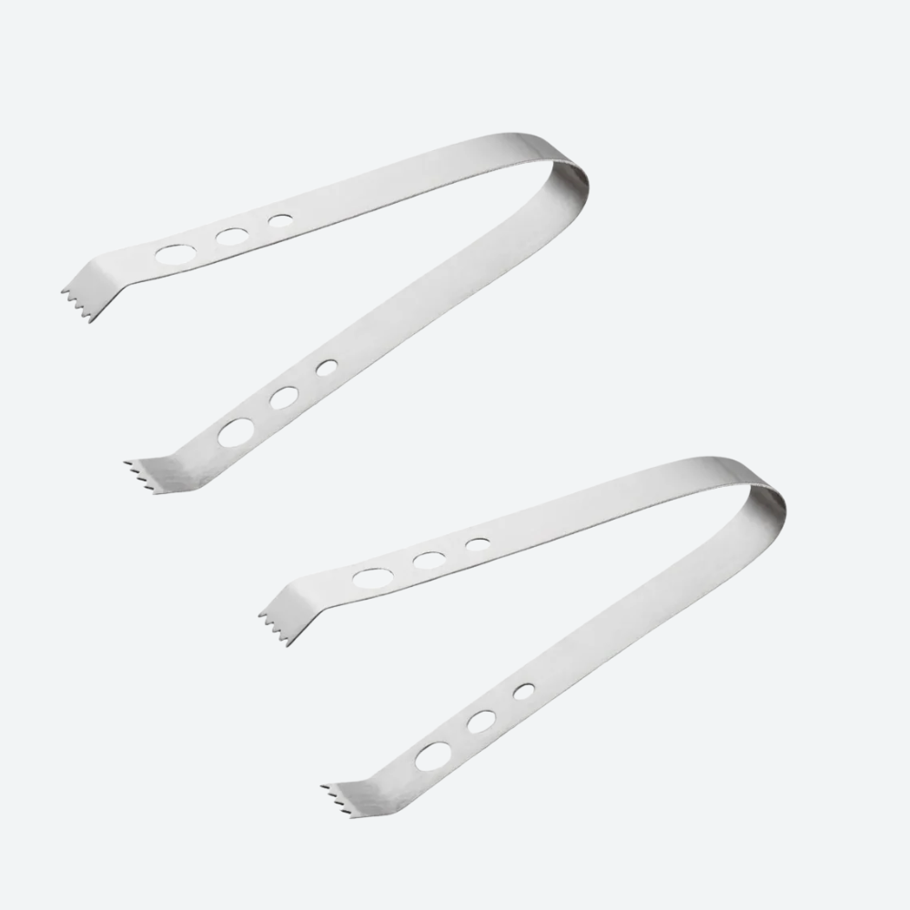 Multipurpose Stainless Steel Ice Tongs