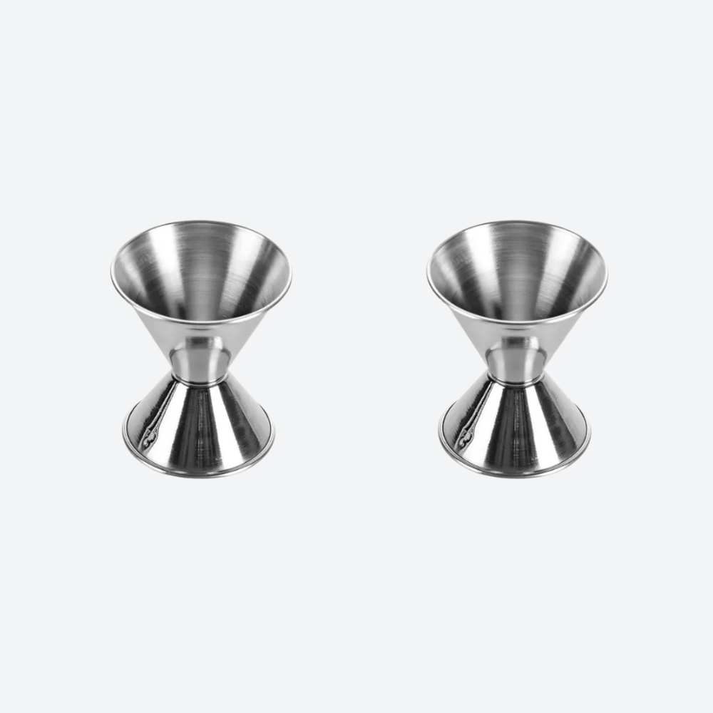 Jigger Set of 2 -30/60ml for perfect Drinks