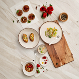 Zupa Premium Ceramic Plate Set of 2 – 28cm Strong & Scratch Resistant