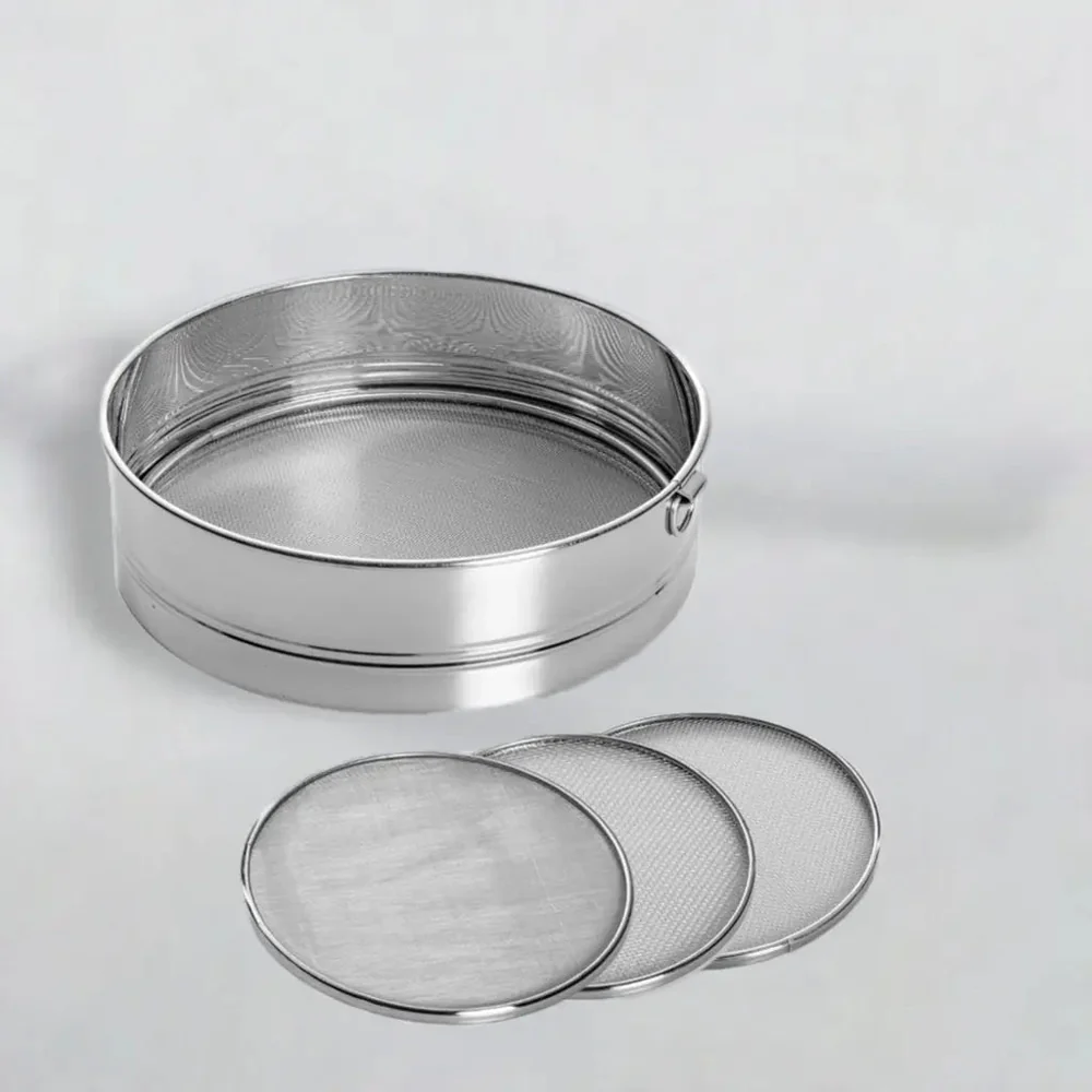 Heavy-Duty 4-in-1 Atta Sieve with Multiple Screens
