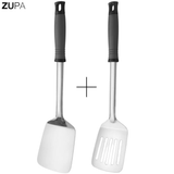Perdo Combo Plain & Slotted Turner Set of 2 Regural Use Smart Kitchen