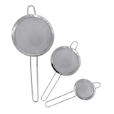 Zupa Fine Mesh Multipurpose Stainless Steel Strainer Set of 3