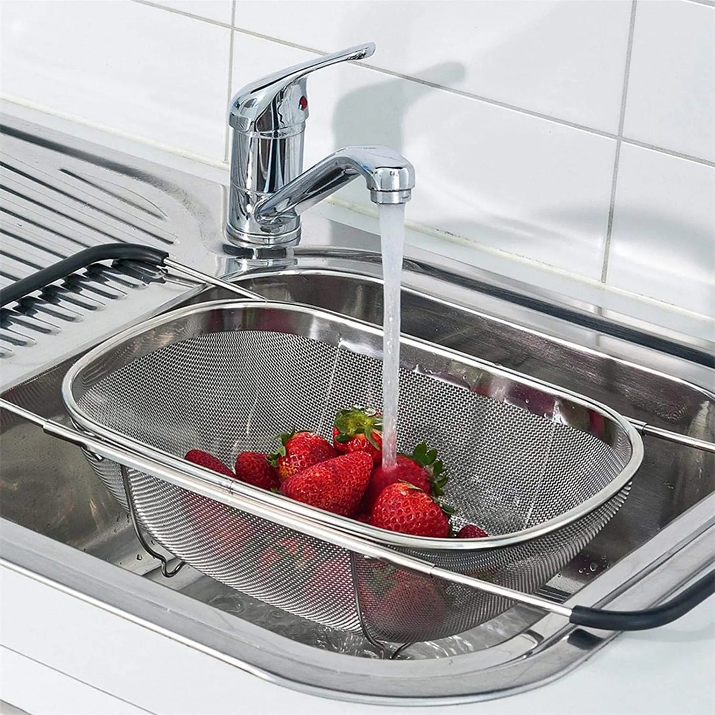 Zupa Expandable & Adjustable Sink Basket Colander ZupaHome