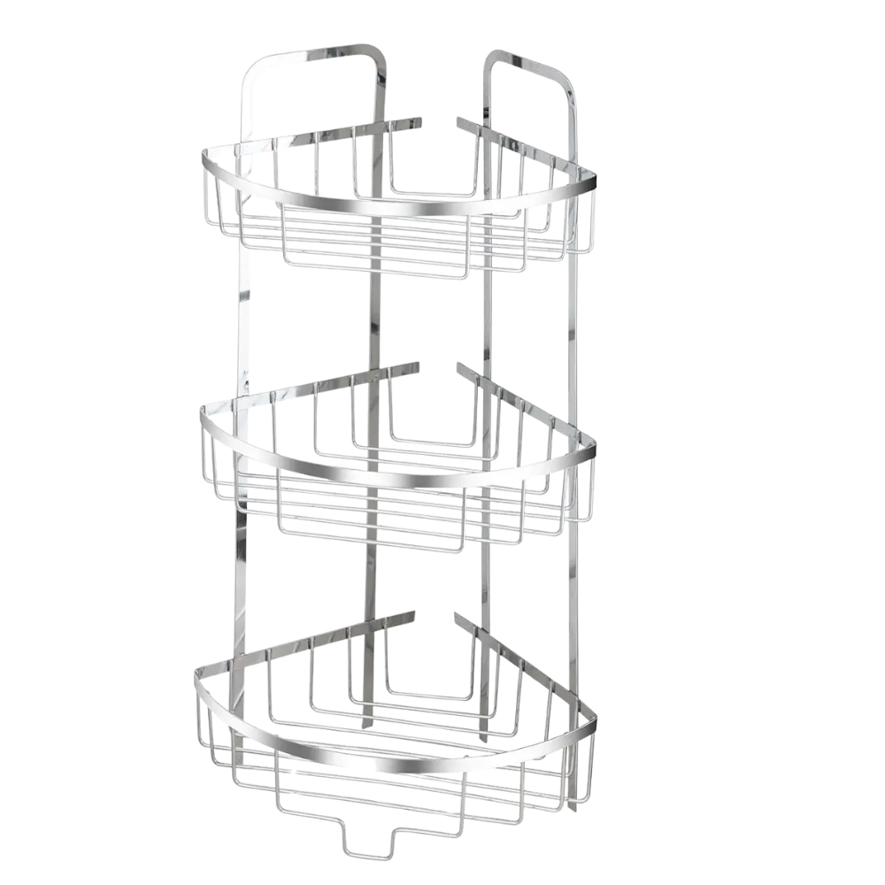 Zupa Stainless Steel 3 Tier Kitchen Corner Rack