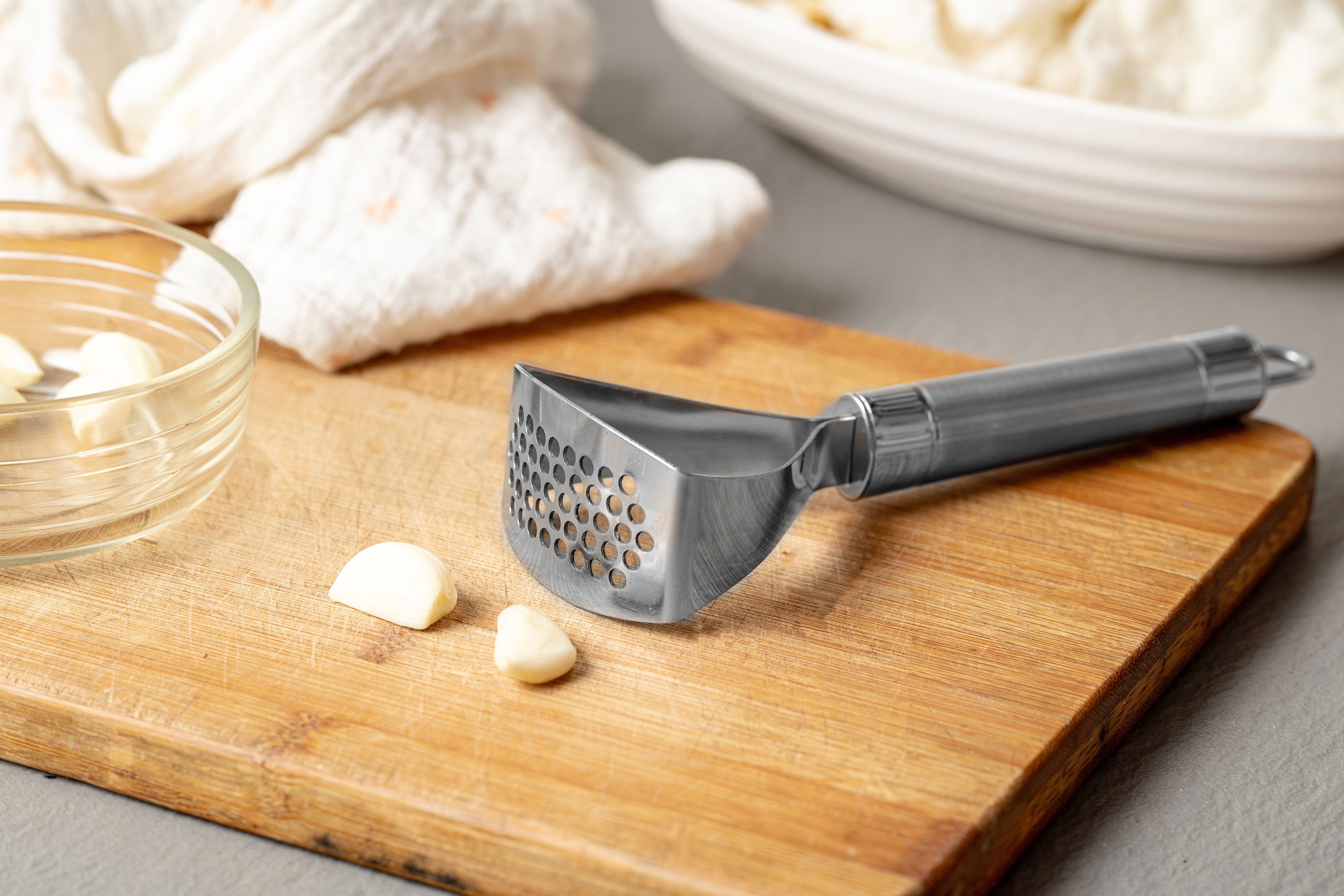 Garlic Presser- Stainless Steel