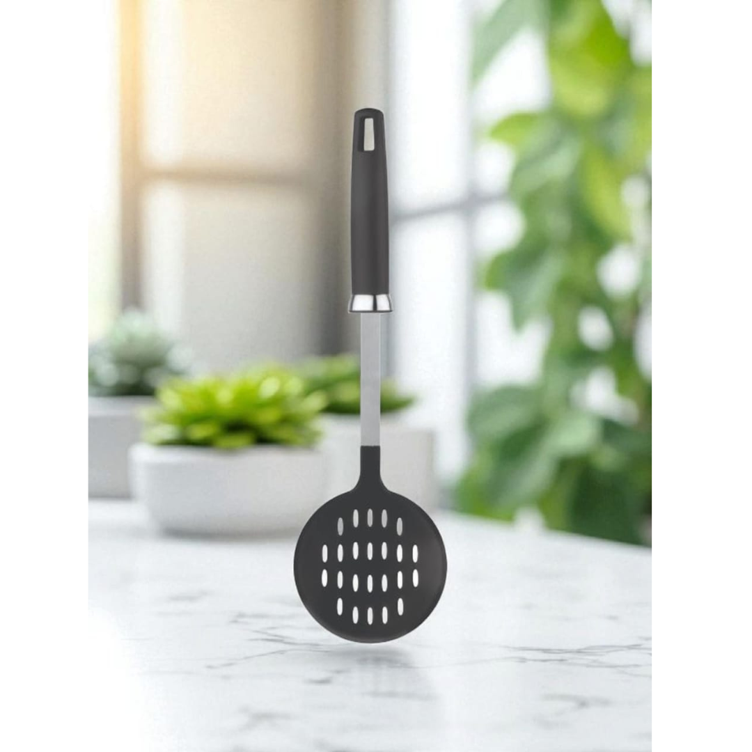 Zupa™ 4-Piece Non-Stick Safe Cooking Spoon Set – Skimmer, Turner, Spoon & Ladle for Scratch-Free Cooking