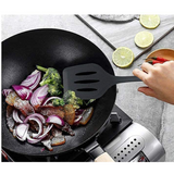 Premium Big  Slotted Turner Spatula - Perfectly Angled Slotted Turner with TANIC HANDLE NYLON 13"