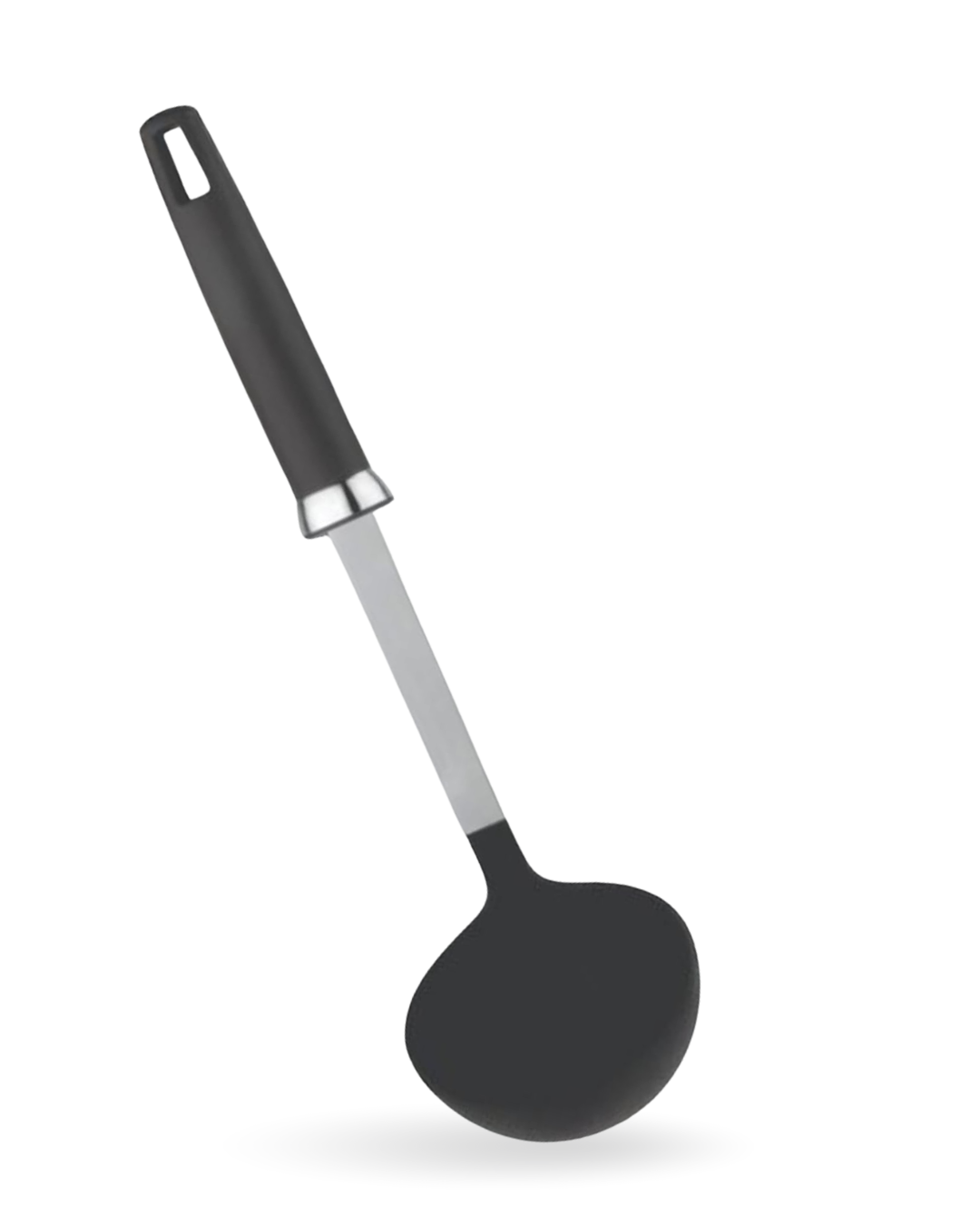 Premium Big Ladle for Cooking | Deep Ladle for Serving | Tanic Handel SS+NYLON 13" 13inch