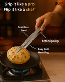 Zupa Stainless Steel Tong, Roti - Chapati Chimta, Chipya.