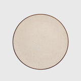 Zupa Earthy Beige Ceramic Serving Plate 25.5cm Set of 2 – Microwave & Dishwasher Safe